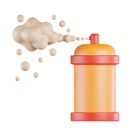 Aerosol Spray Can 3D Icon