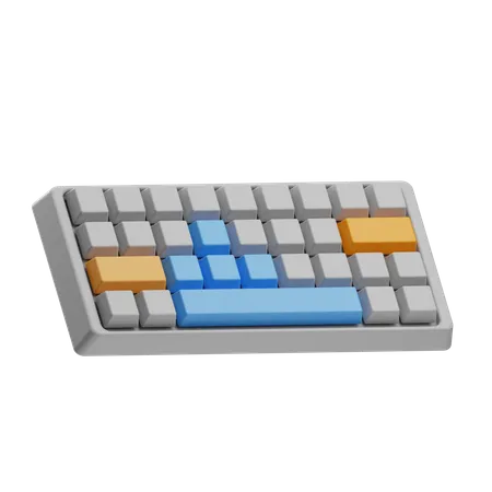 Aesthetic Keyboard 3D Icon
