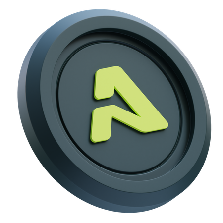 Aethir Cryptocurrency  3D Icon