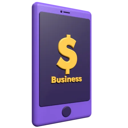 Business en ligne  3D Icon