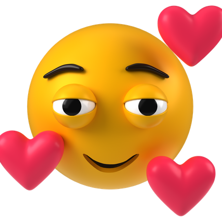 Affection Emoji  3D Icon