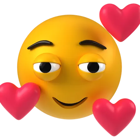 Affection Emoji  3D Icon