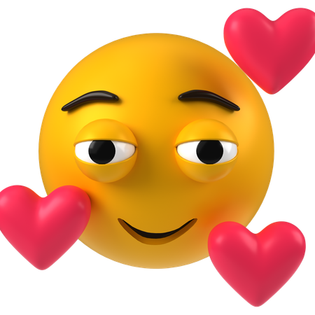 Affection Emoji  3D Icon
