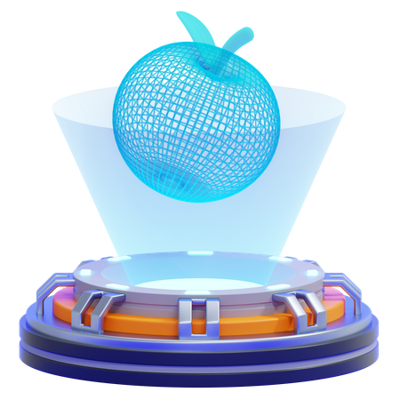 Affichage d'hologramme  3D Icon