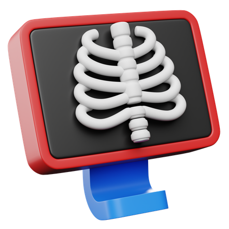 Affichage à rayons X  3D Icon