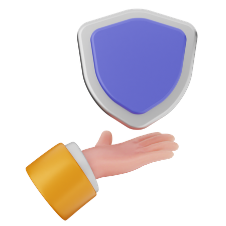 Afficher la protection du bouclier  3D Icon