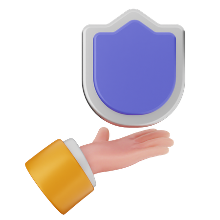 Afficher la protection du bouclier  3D Icon