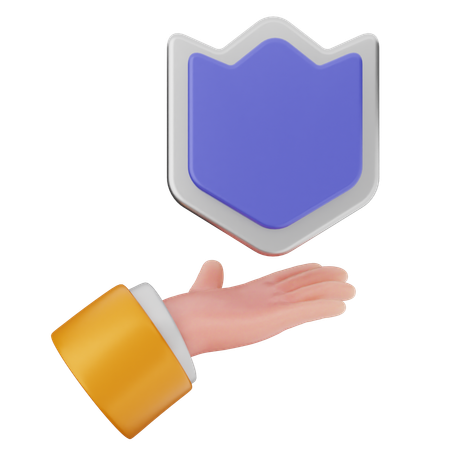 Afficher la protection du bouclier  3D Icon