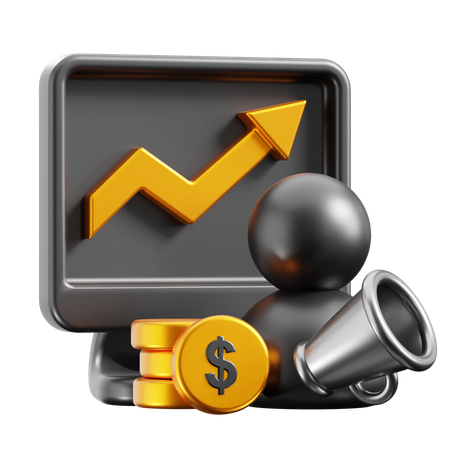 Affiliate Marketer  3D Icon