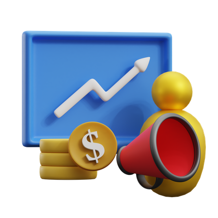 Affiliate Marketer  3D Icon
