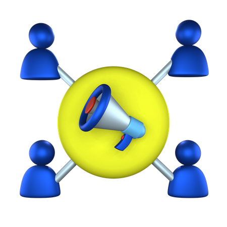 Affiliate Marketing  3D Icon