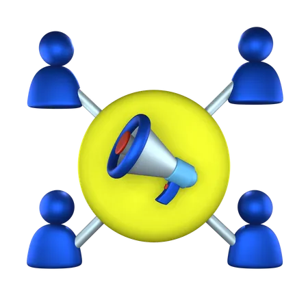 Affiliate Marketing  3D Icon