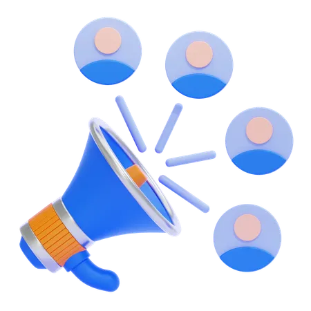 Affiliate Marketing  3D Icon