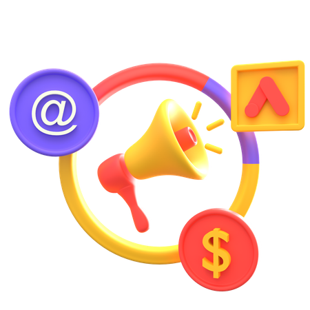 Affiliate Marketing  3D Icon