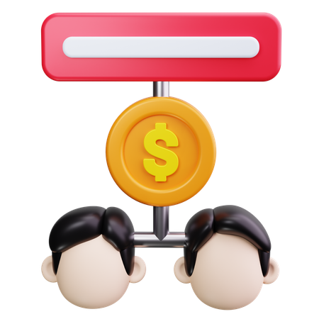 Affiliate Marketing  3D Icon