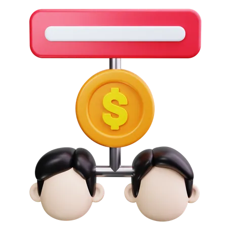 Affiliate Marketing  3D Icon