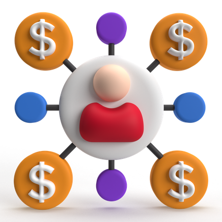 Affiliate Marketing  3D Icon