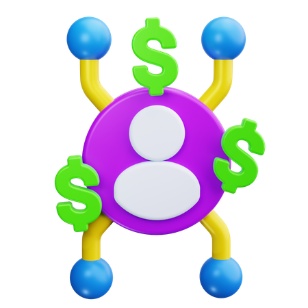 Affiliate Marketing  3D Icon