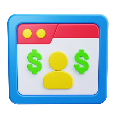 Affiliate Marketing  3D Icon