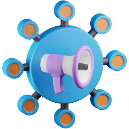 Affiliate Marketing  3D Icon