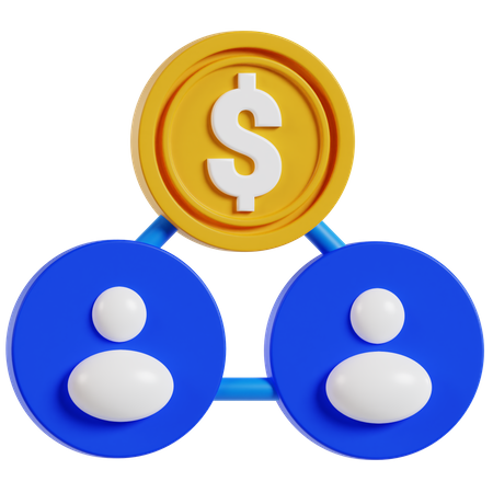 Affiliate Marketing  3D Icon