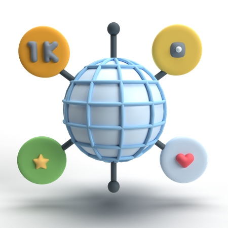Affiliate Marketing  3D Icon