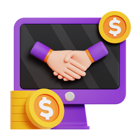 Affiliate Marketing  3D Icon