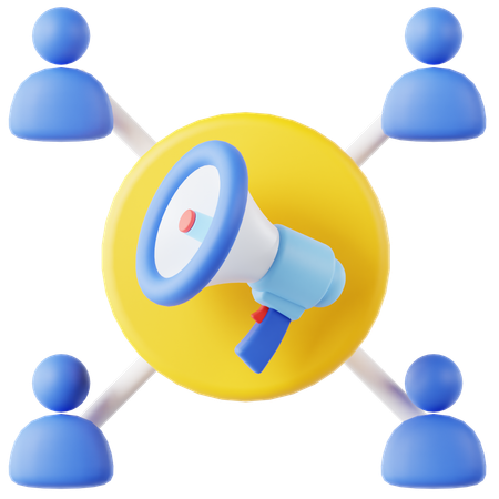 Affiliate Marketing  3D Icon
