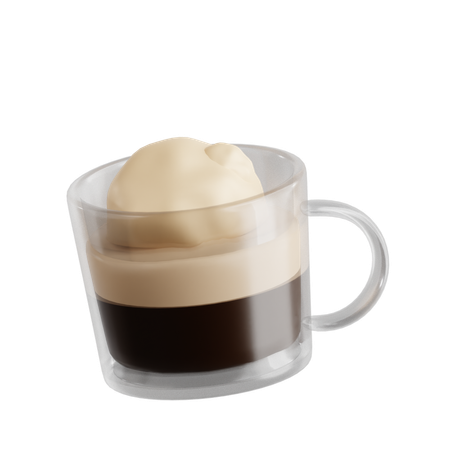 Affogato  3D Icon