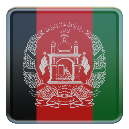 Afghanistan Flag 3D Illustration