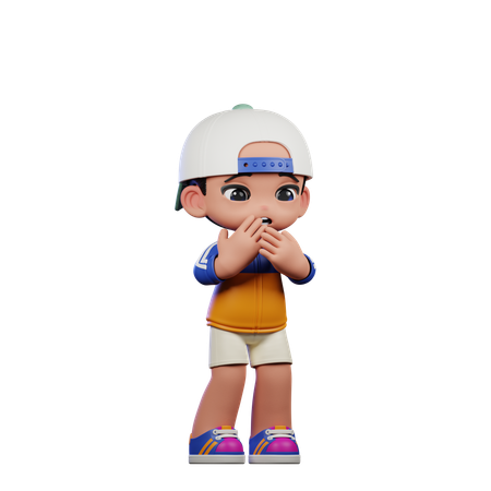 Afraid  3D Icon