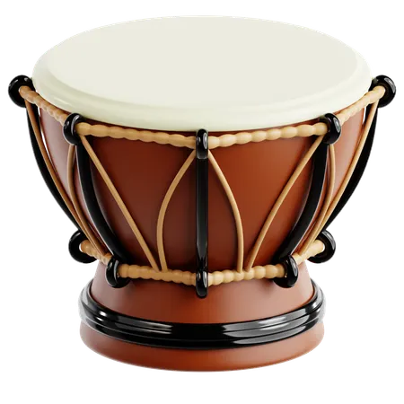 African Drum  3D Icon