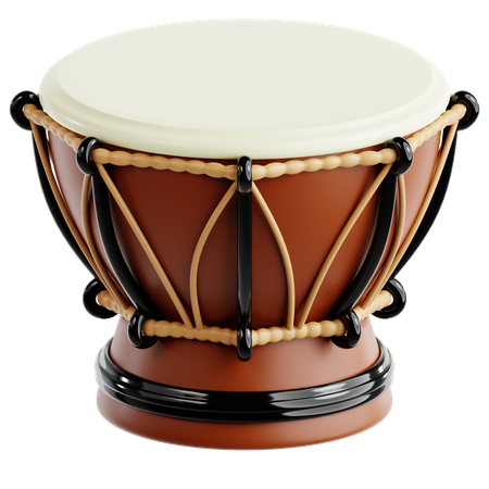Afrikanische trommel  3D Icon