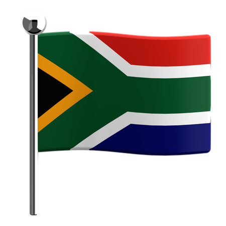 Afrique du Sud  3D Icon