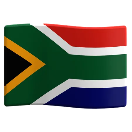 Afrique du Sud  3D Icon