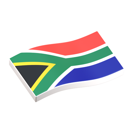 Afrique du Sud  3D Icon