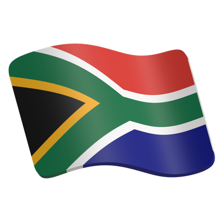 Afrique du Sud  3D Icon