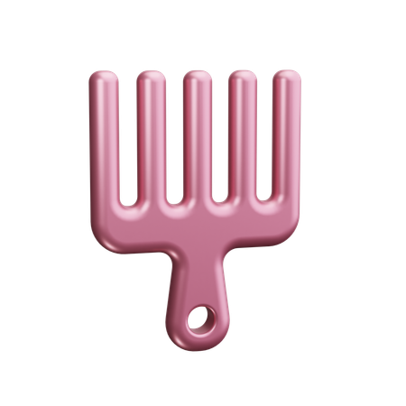 Afro comb  3D Icon