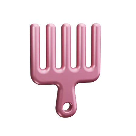 Afro comb  3D Icon