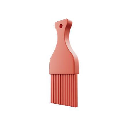 Afro Pick  3D Icon