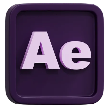 After Effect  3D Icon