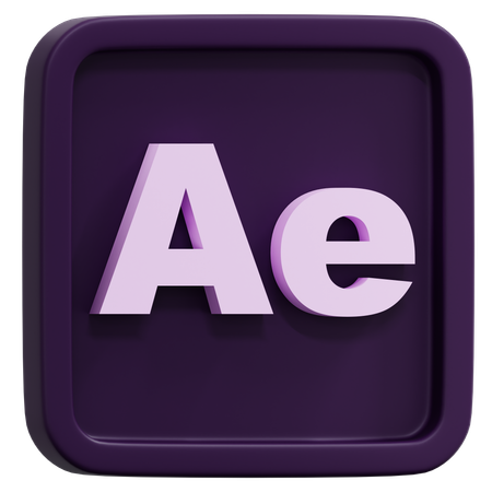 After Effect  3D Icon