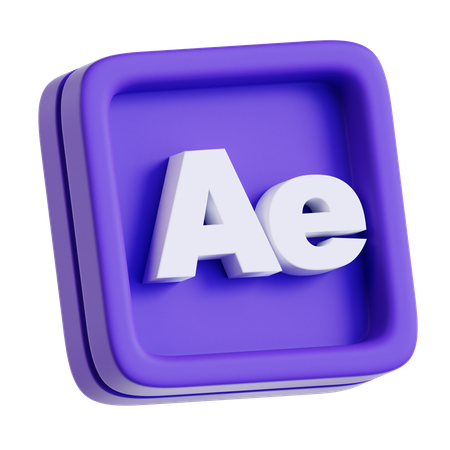 After Effects  3D Icon