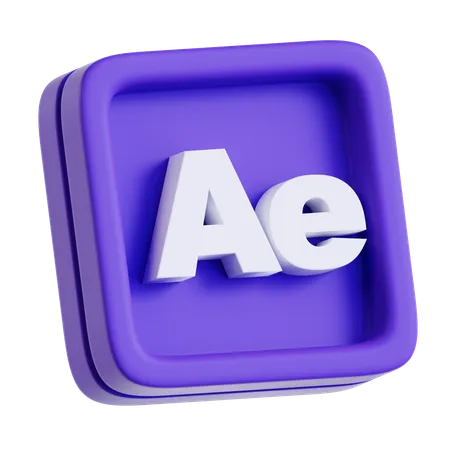 After Effects  3D Icon