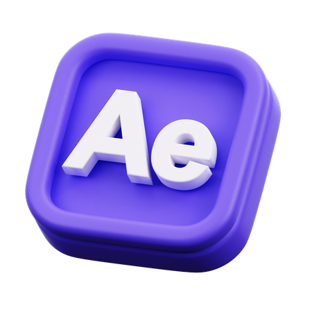 After Effects  3D Icon