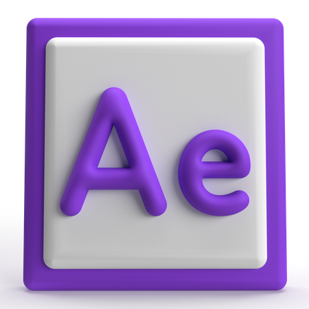 After Effects  3D Icon