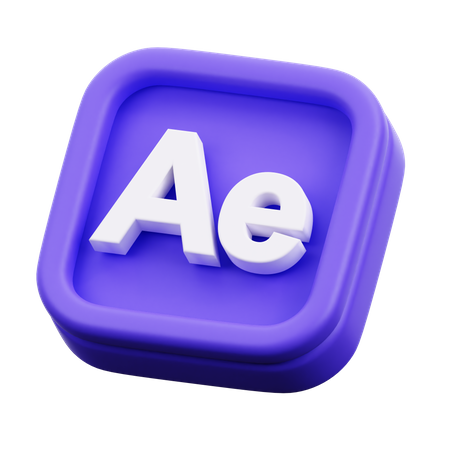 After Effects 3D Icon