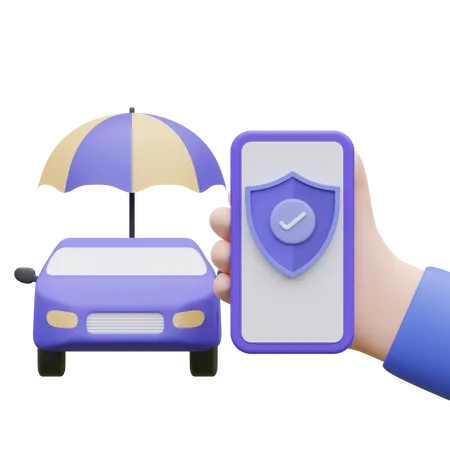 After-sales service insurance  3D Icon