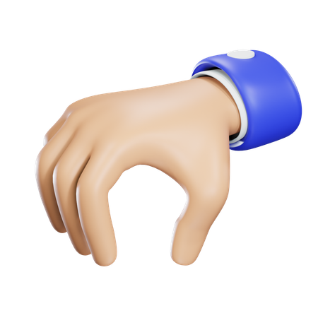 Agarrar la mano  3D Icon