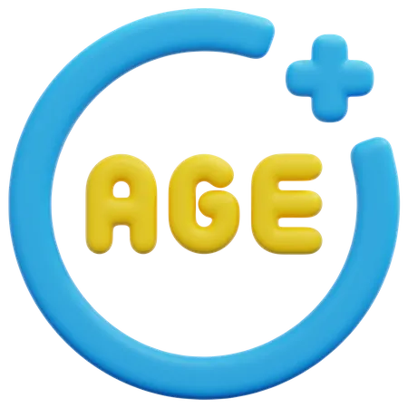 Age  3D Icon